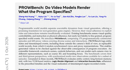 ROWBench: Do Video Models Render What the Program Specifies?
