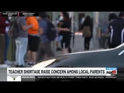 Teacher shortages raise concern among local parents