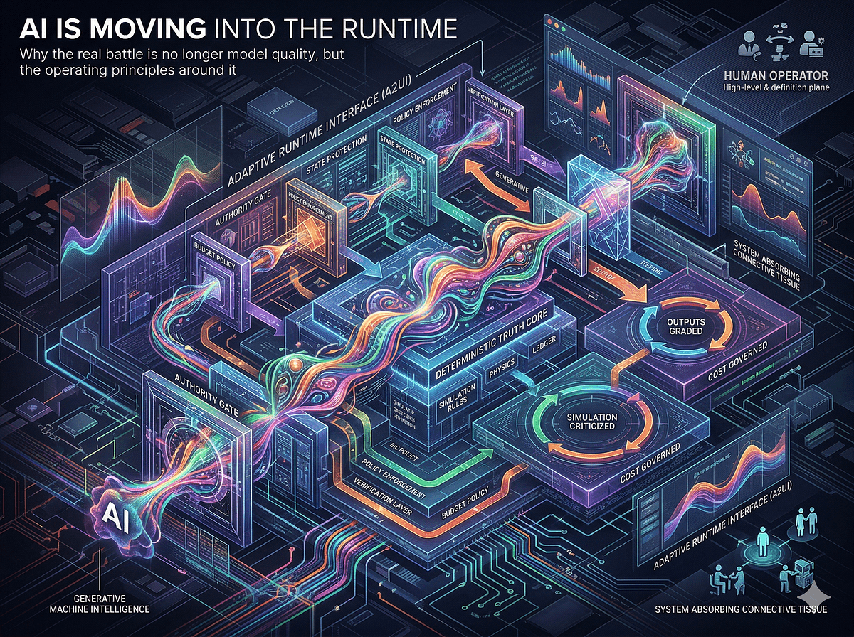 AI is Moving into the Runtime. Why the real battle is no longer model… | by Josh English | Apr, 2026 | Medium