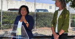 Troubled by new hunger strike, congresswomen inspect Tacoma ICE center