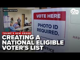Trump creates NATIONAL ELIGIBLE VOTERS LIST