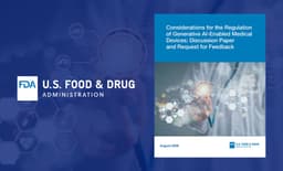 FDA Weighing Possible Regs for GenAI Medical Devices