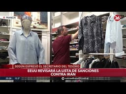 🚨 IRÁN BAJO PRESIÓN | Estados Unidos revisa sanciones para aumentar el impacto económico