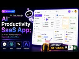 Build an AI Productivity SaaS Full Stack App with Next js, AssemblyAI, Liveblocks & Codex
