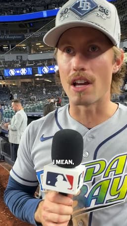 @MLB: Jonny DeLuca talks through the Rays ALDS victory! https://t.co/fHN4jwNtRN