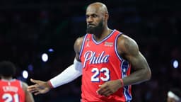 LeBron James' late effort helps 76ers push past Knicks