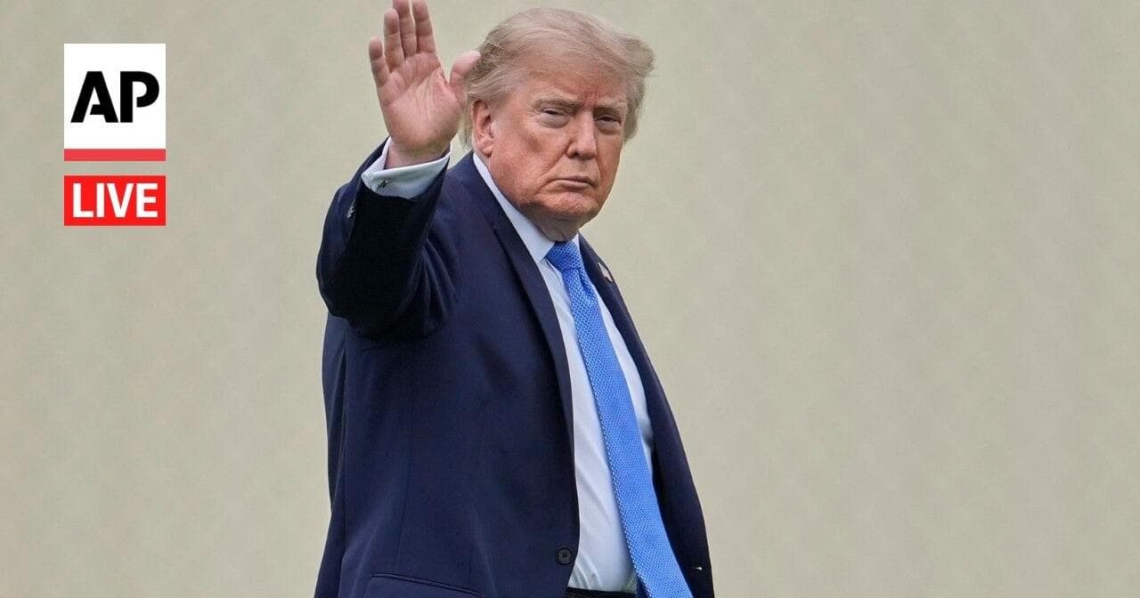 LIVE: Trump speaks at 'Steel Across America' event at the Ellipse