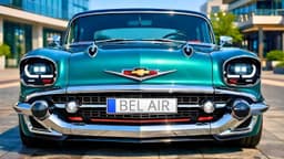 New Chevy Bel Air Revival: Classic American Style Meets Modern Performance and Technology - Automobile News