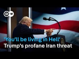 'Open the F***in' Strait' — Trump fires off a profanity laden social media attack on Iran | DW News