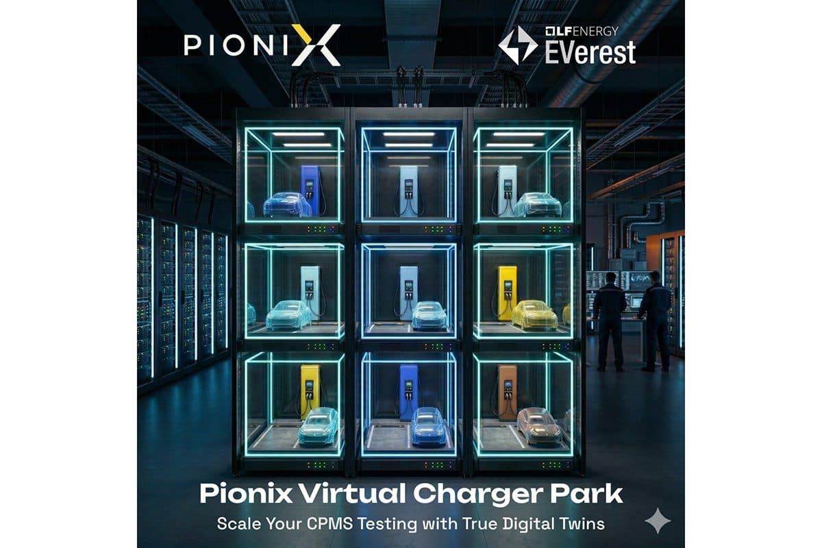 Charged EVs | Pionix’s new Virtual Charger Park offers EV charging infrastructure testing with true digital twins - Charged EVs