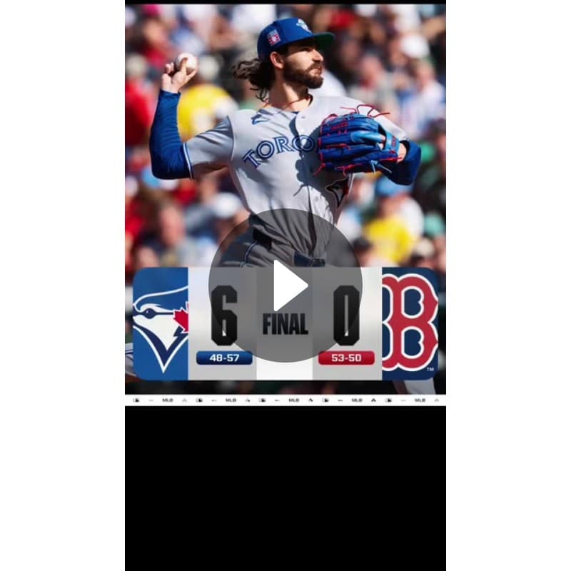 Toronto Blue Jays vs Boston Red Sox Final Score