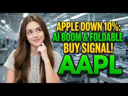 Apple Down 10%: AI Boom & Foldable Buy Signal! AAPL | AAPL Stock Analysis