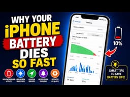 Why Your iPhone Battery Dies So Fast