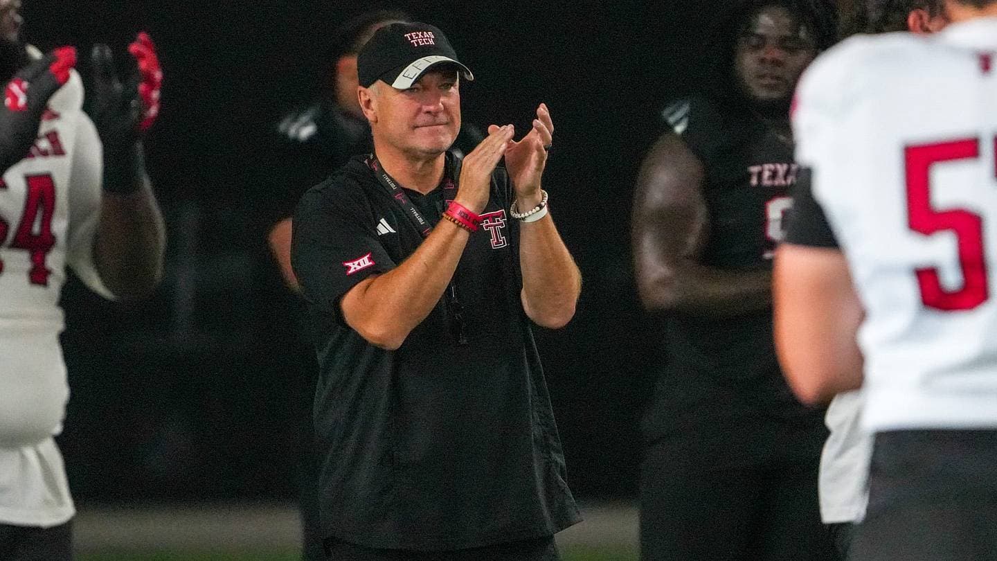 Ranking every Big 12 team entering Week 0: Can anyone slow Texas Tech's rapid rise?