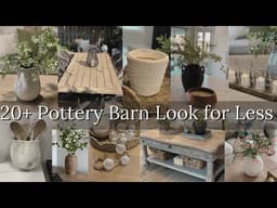20 + BEST Pottery Barn DIY Dupes That Look EXPENSIVE On a Budget