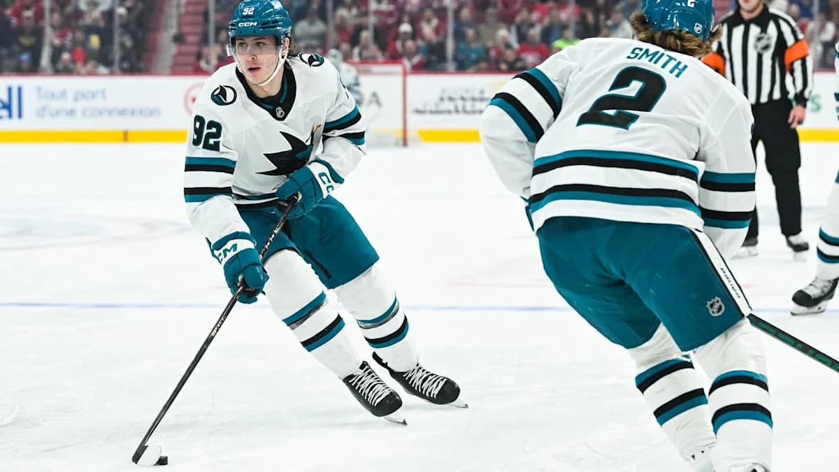 Young Sharks Forward Suffers Injury Against Senators ...