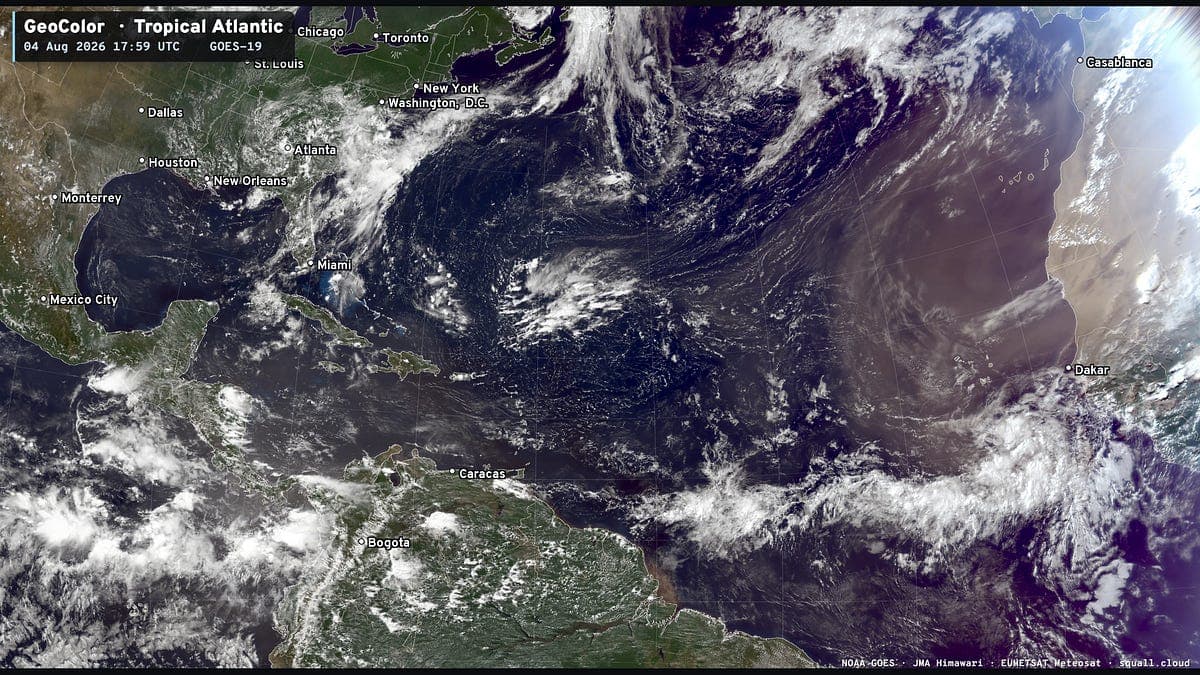 August 4, 2026 Tuesday Tropical Update