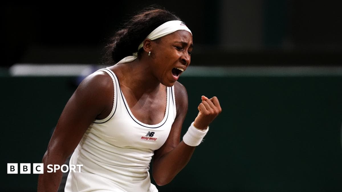 Watch Wimbledon: Sinner a set up, Gauff v Bencic on shortly