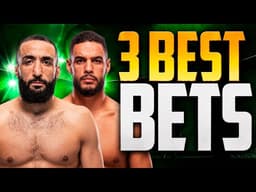 3 CANT MISS PICKS For UFC Muhammad vs Bonfim 