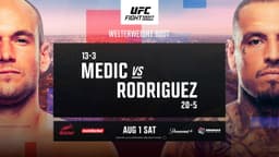 UFC Belgrade: Medic vs Rodriguez - August 1st | Fight Promo