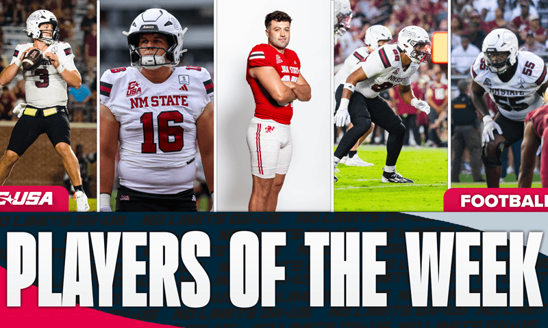 FB: August 31 Players of the Week