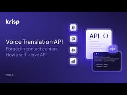 Real-Time Voice Translation API Built for Accuracy-Critical Apps