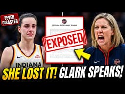 Caitlin Clark BREAKS SILENCE After Stephanie White's SHOCKING Sideline SPAT!