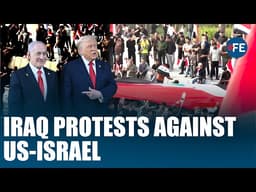 Massive Protests in Baghdad Against U.S.-Israel Strikes on Iran