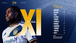 Starting XI presented by Modelo: LA Galaxy vs Club América