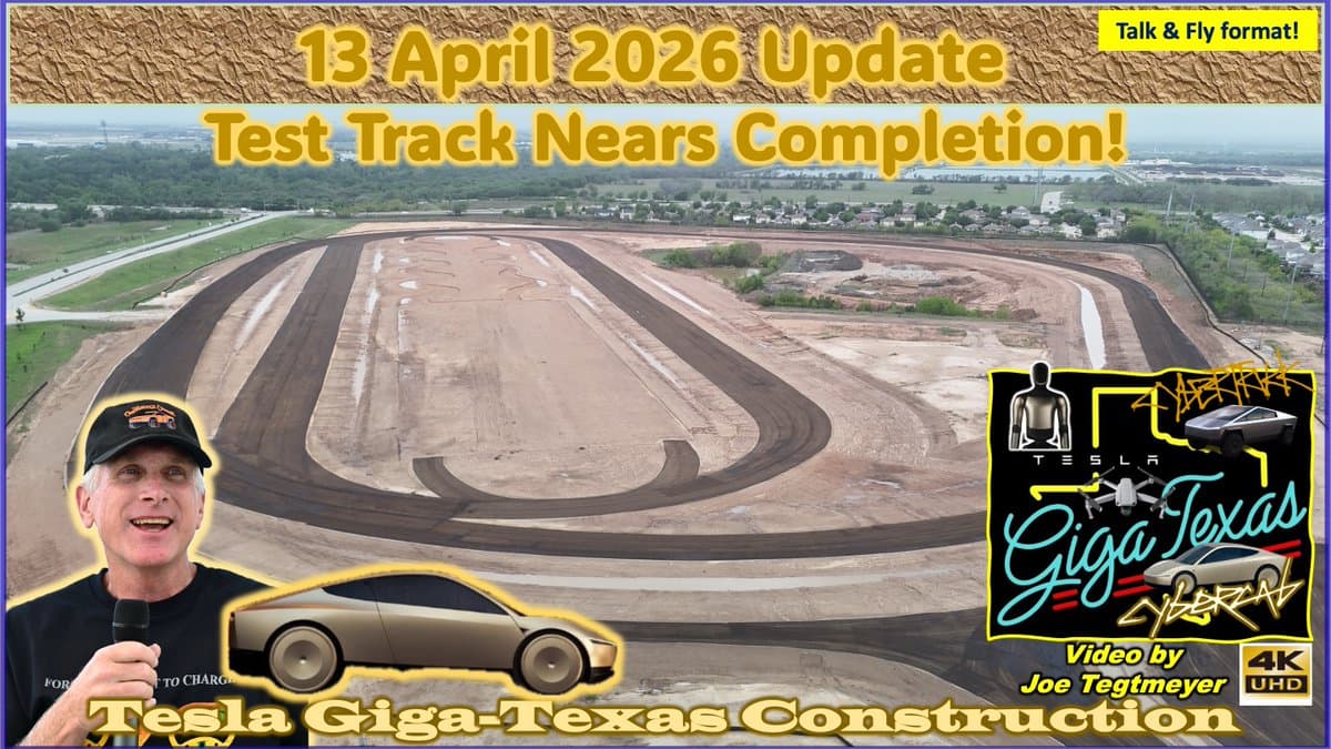 53 Cybercabs Spotted at Giga Texas — Plus Crash Testing