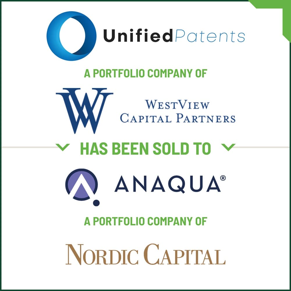 Unified Patents has been sold to Anaqua