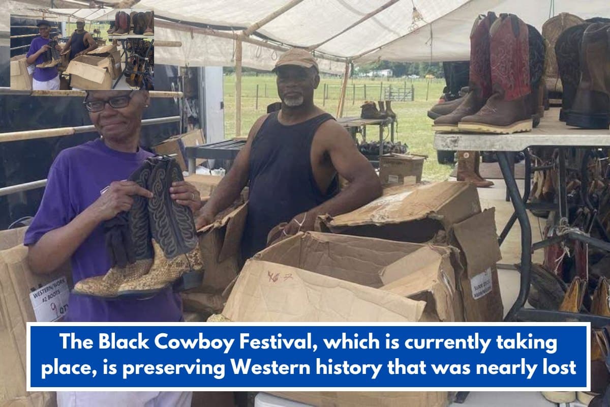 The Black Cowboy Festival, which is currently taking place, is preserving Western history that was nearly lost
