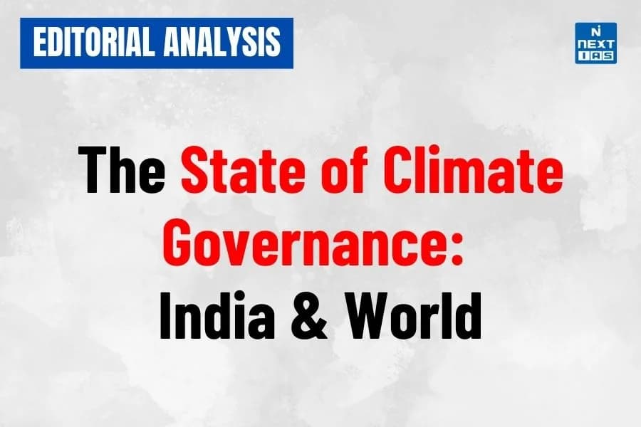 The State of Climate Governance: India & World
