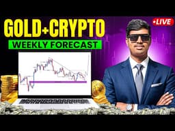 WEEKLY FORECAST | Forex, Gold & Crypto Analysis 🔥 | Day 15 | Sptraders #trading