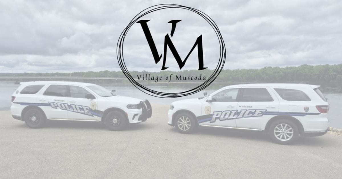 The Muscoda Police Department and local community are ...