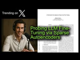 Probing LLM Fine-Tuning via Sparse Autoencoders
