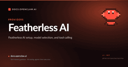 Featherless AI - OpenClaw