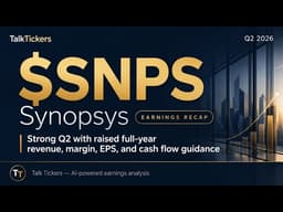 Synopsys Q2 2026 Earnings: AI Drives Growth & Innovation in Semiconductor Tech