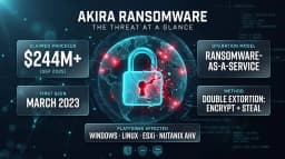 Akira Ransomware: Attack Chain, TTPs & Protection (2027)