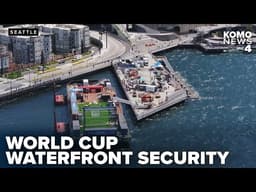 Seattle waterfront security ramps up as World Cup match nears, Coast Guard leads effort