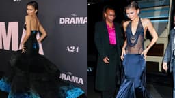 Zendaya Stuns In Yet Another Sheer Blue Gown On The Drama Press Tour | Fashion News - News18