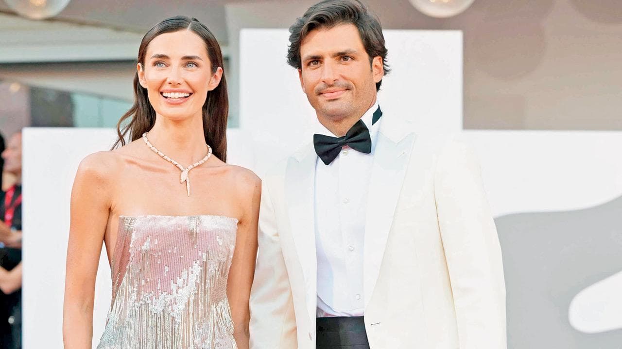 Formula One: Carlos Sainz shimmers on the red carpet - Mid-Day