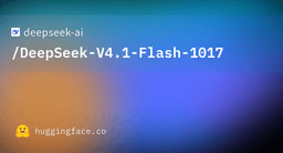 DeepSeek-v4.1-Flash-1017