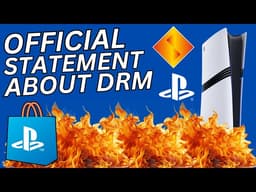 PlayStation Releases Statment About NEW DRM!