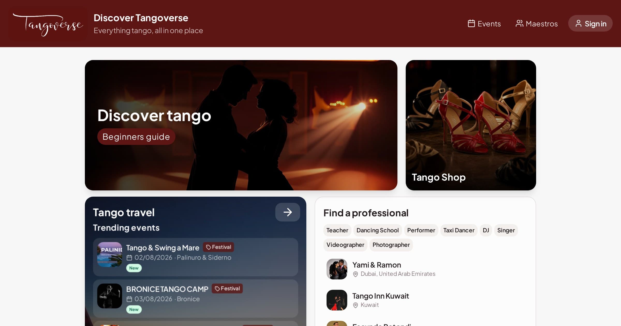 Denise Guardiola & Thierry Guardiola — Tango in Argentina