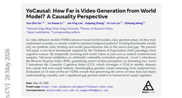 YoCausal: How Far is Video Generation from World Model? A Causality Perspective