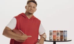 Patrick Mahomes Fuels Throne SPORT COFFEE Ad