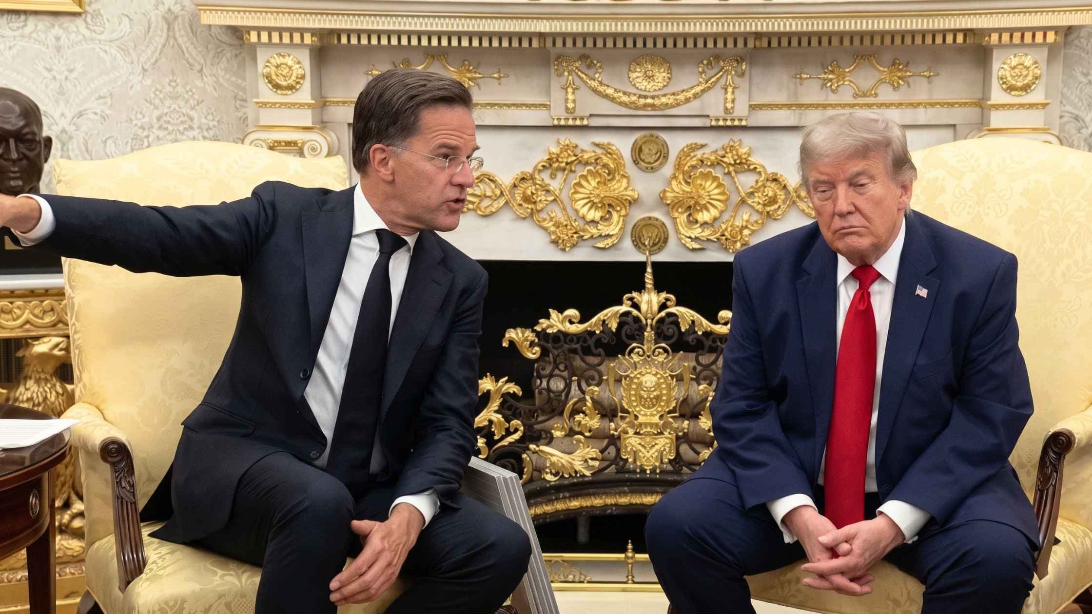 Mark Rutte White House Trump UN