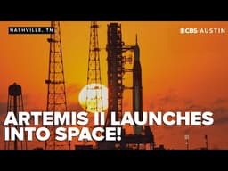 FULL LIVE LAUNCH  Artemis II launches into space!