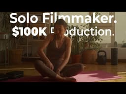 I Shot a $100,000 Commercial Alone | Sony FX6 + Blazar Anamorphic Lenses